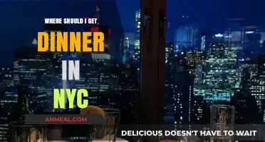 Discover NYC's Best Dinner Spots: A Foodie's Ultimate Guide