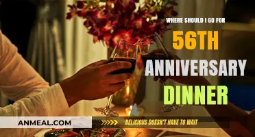 Celebrating 56 Years: Top Romantic Dinner Spots for Your Anniversary