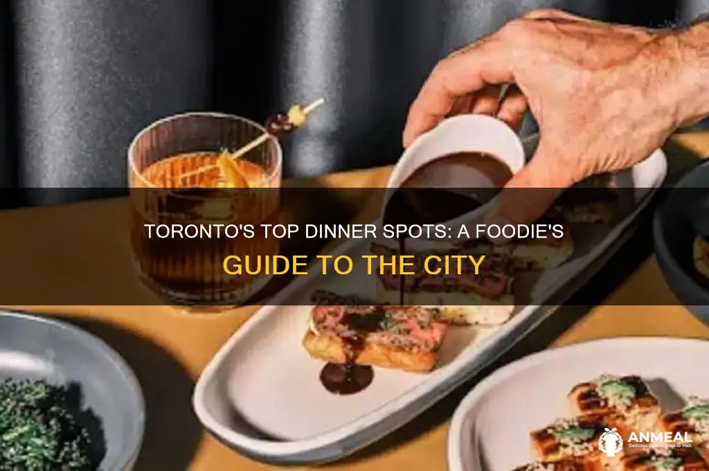 where should i go for dinner in toronto