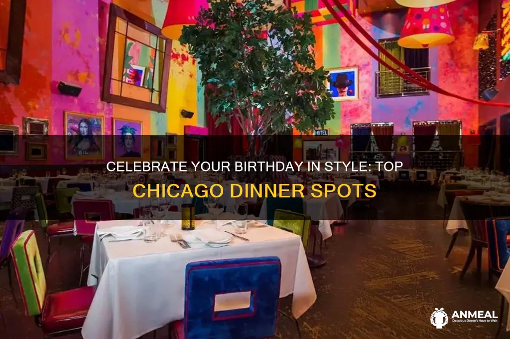 where should i go for my birthday dinner in chicago