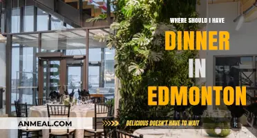 Edmonton's Top Dinner Spots: A Guide to Unforgettable Culinary Experiences