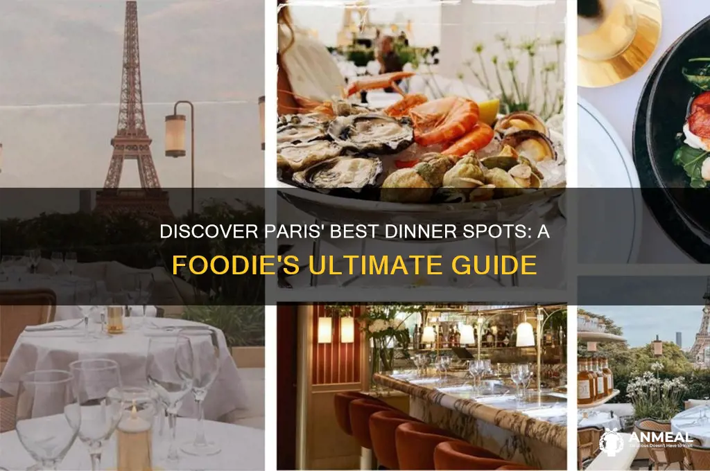 where should i have dinner in paris