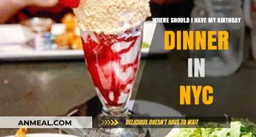 Celebrate Your Birthday in NYC: Top Dinner Spots to Try