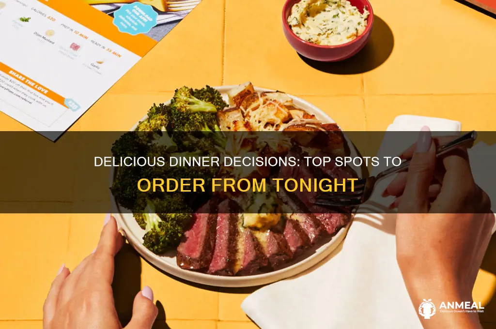 where should i order dinner from