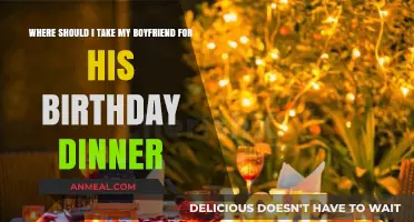 Romantic Birthday Dinner Spots to Celebrate Your Boyfriend's Special Day