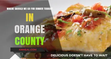 Orange County's Best Dinner Spots: Tonight's Top Picks & Hidden Gems