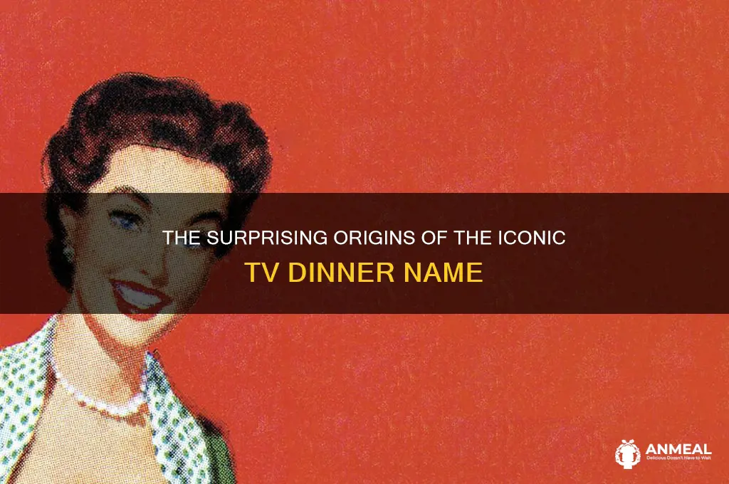 where the name of tv dinner coming from
