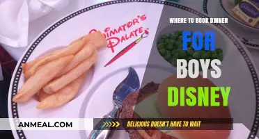 Disney Dining Guide: Top Spots for a Boys' Night Out