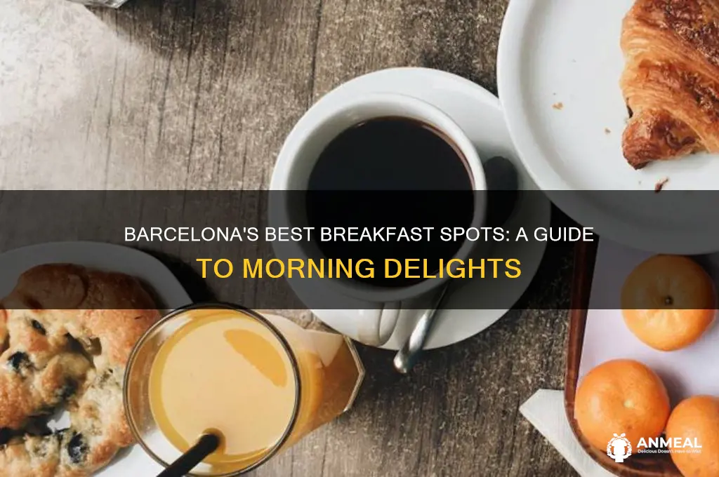 where to breakfast in barcelona