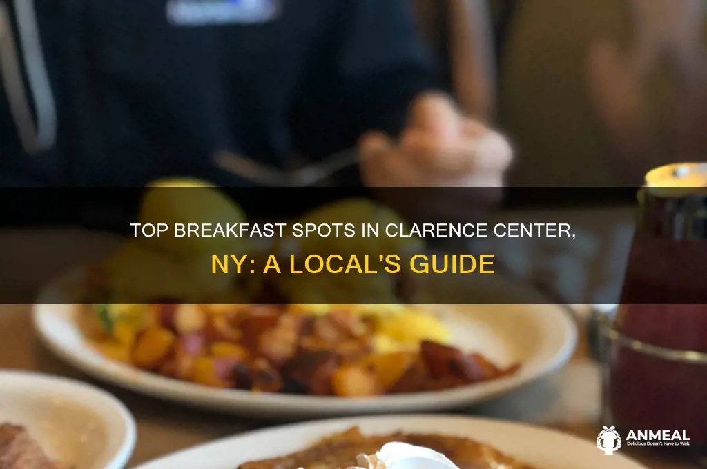 where to breakfast in clarence center ny