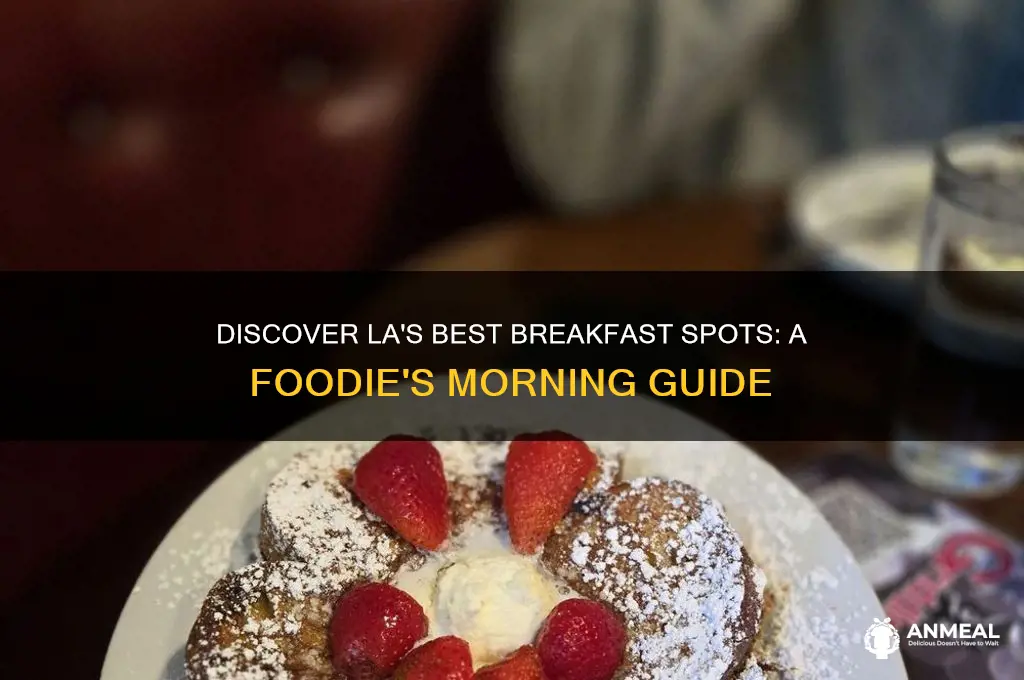 where to breakfast in los angeles