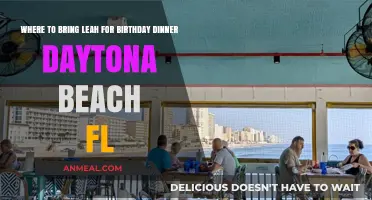 Celebrate Leah's Birthday: Top Daytona Beach Dinner Spots