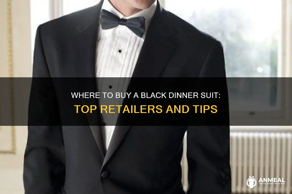 where to buy a black dinner suit