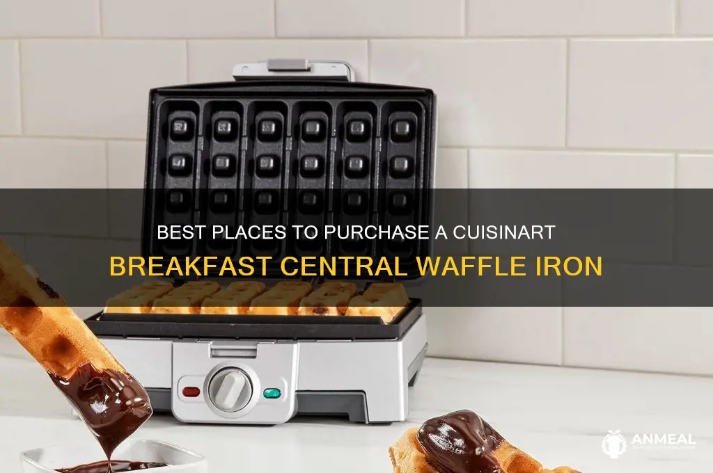 where to buy a cusiart breakfast central waffle iron
