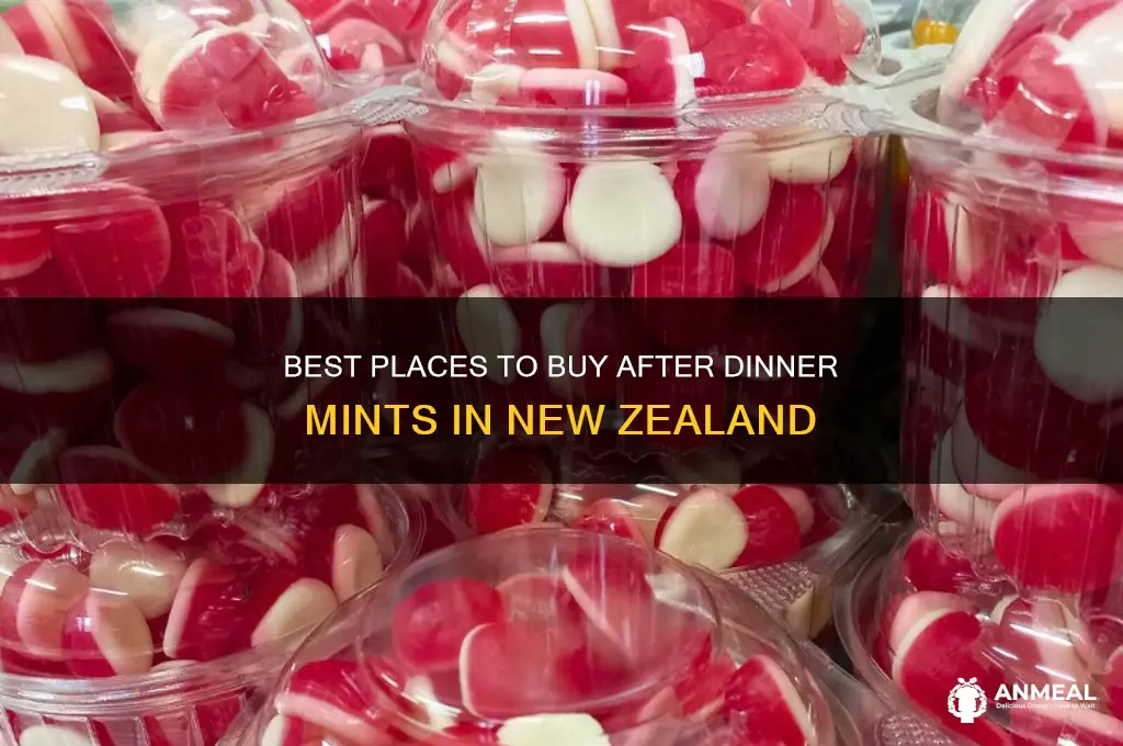 where to buy after dinner mints nz