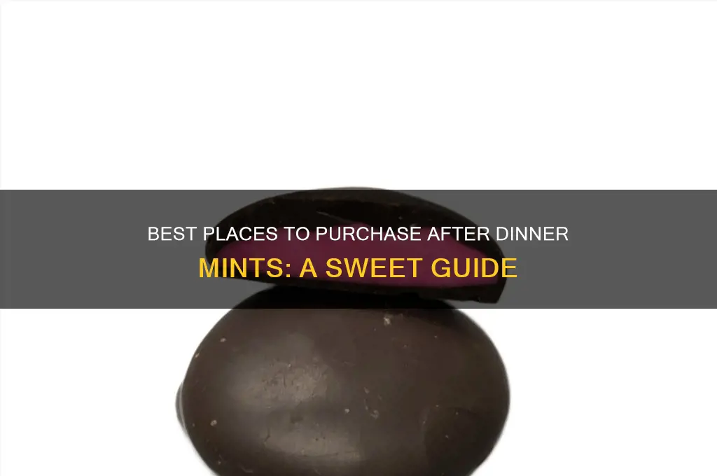 where to buy after dinner mints