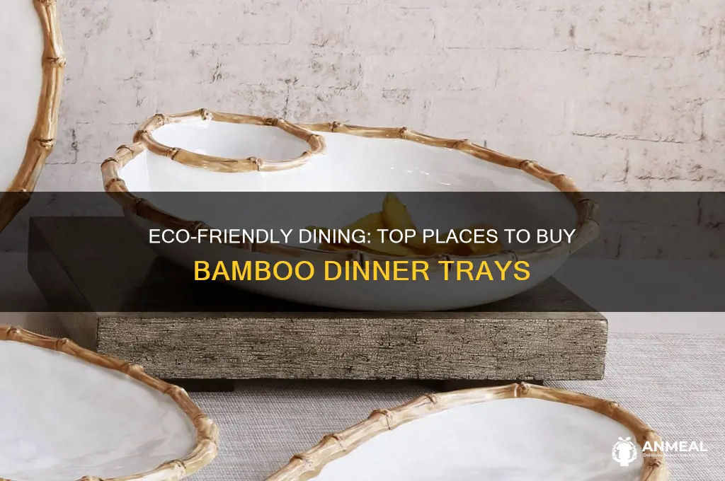 where to buy bamboo dinner trays
