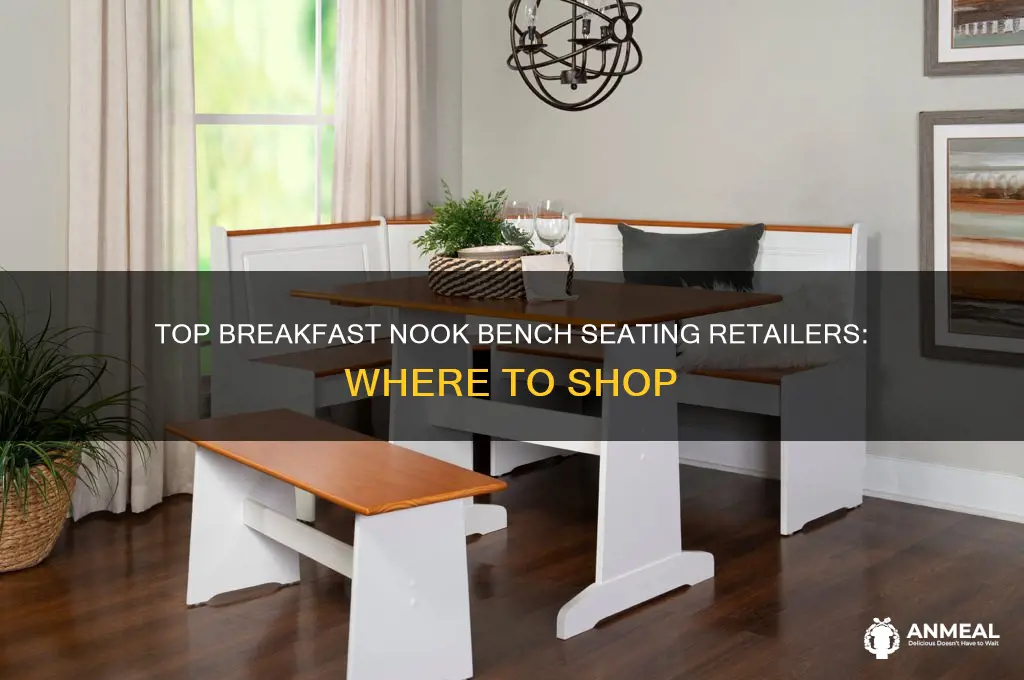 where to buy bench seating for a breakfast nook