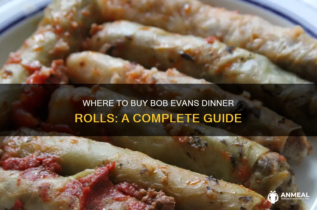 where to buy bob evans dinner rolls