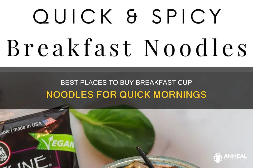 where to buy breakfast cup noodles