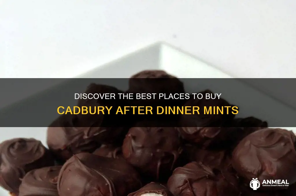 where to buy cadbury after dinner mints