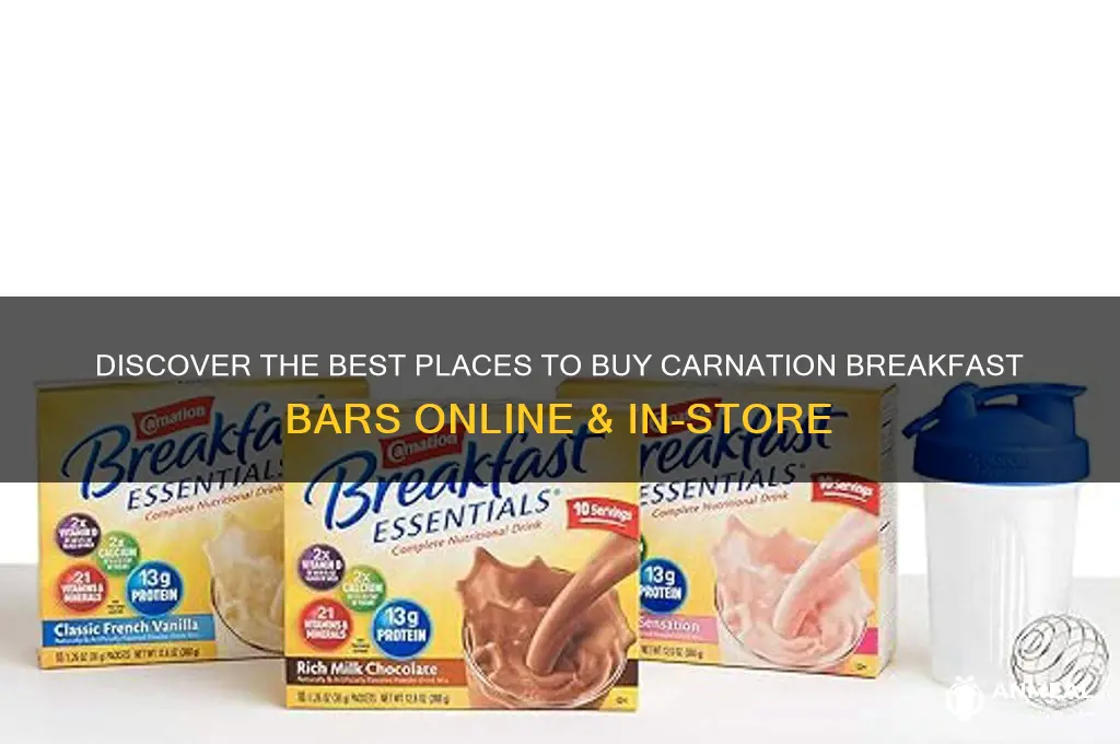 where to buy carnation breakfast bars