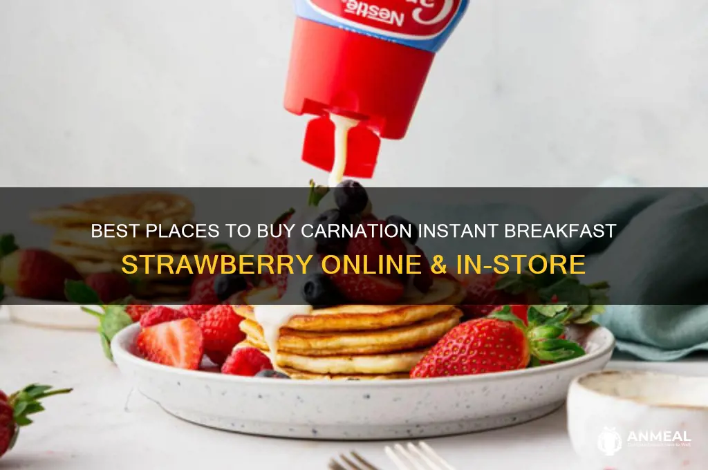 where to buy carnation instant breakfast strawberry