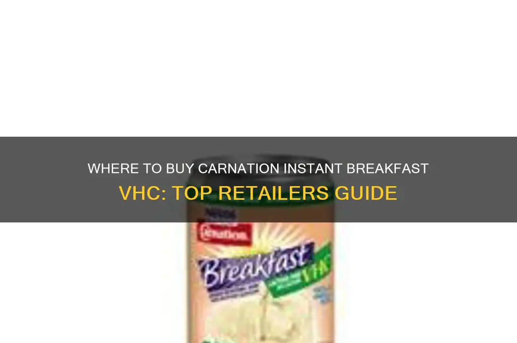 where to buy carnation instant breakfast vhc