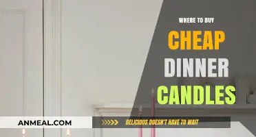 Affordable Dinner Candles: Top Stores for Budget-Friendly Lighting Options