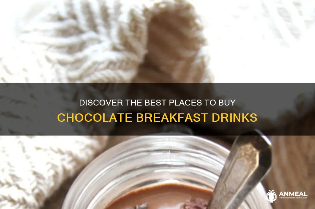 where to buy chocolate breakfast drink