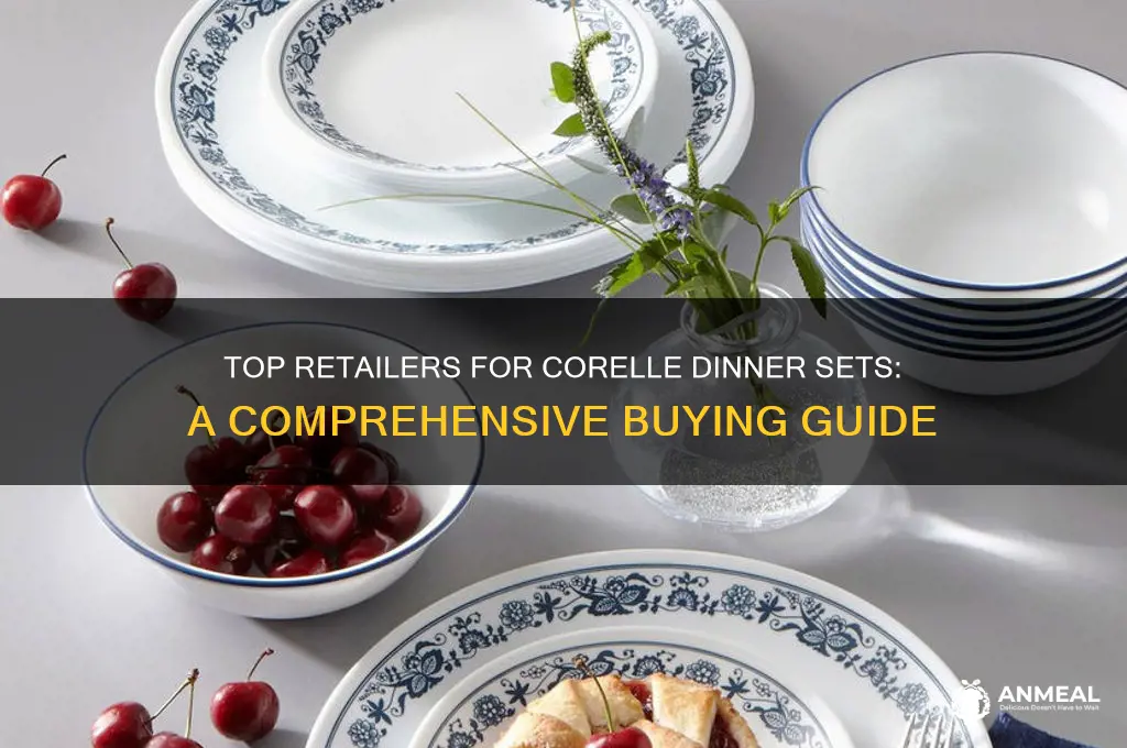 where to buy corelle dinner sets