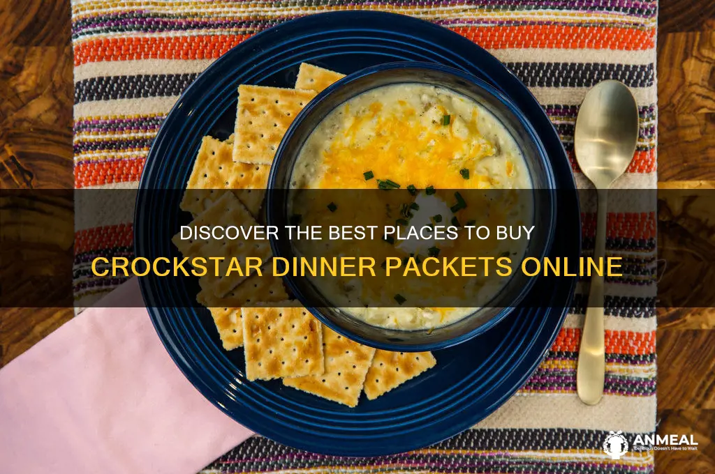 where to buy crockstar dinner packets