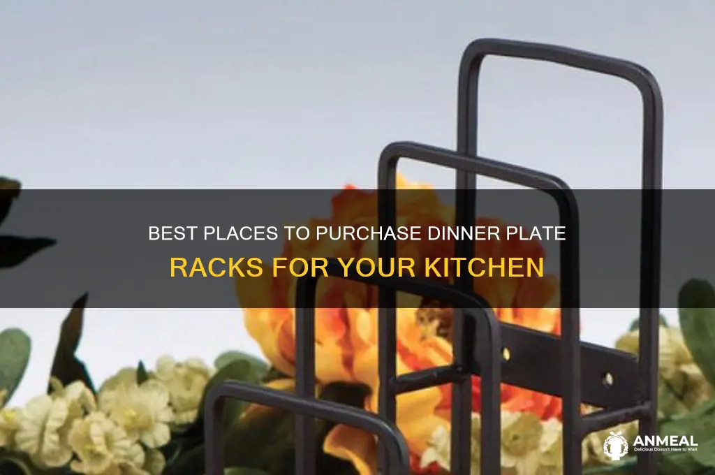 where to buy dinner plate racks