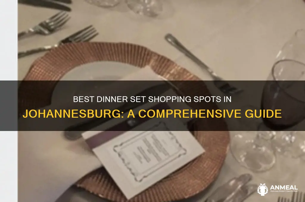 where to buy dinner sets in johannesburg