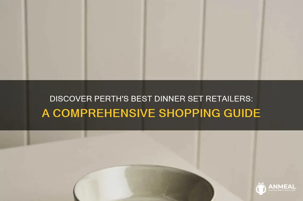 where to buy dinner sets in perth