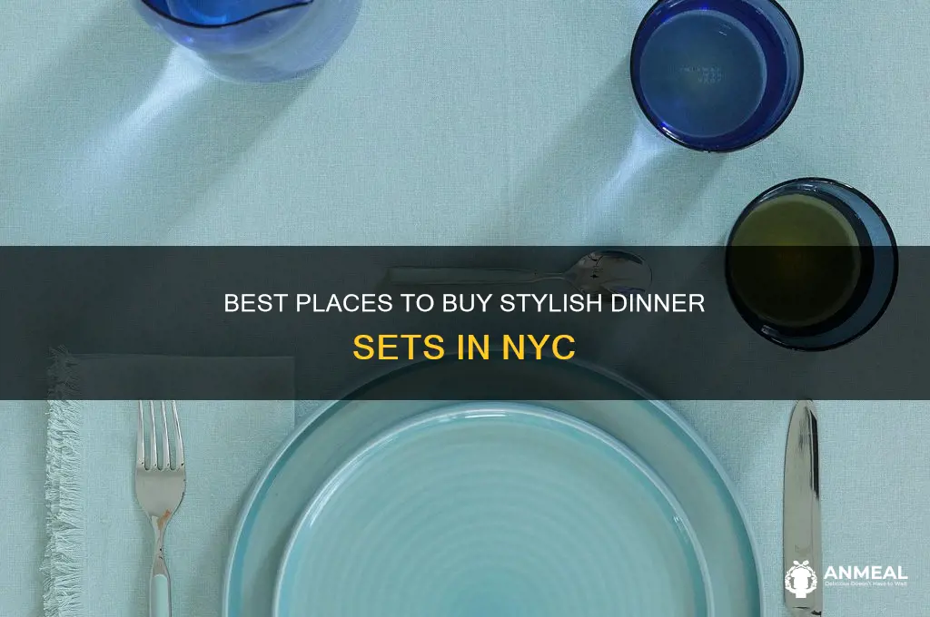where to buy dinner sets nyc