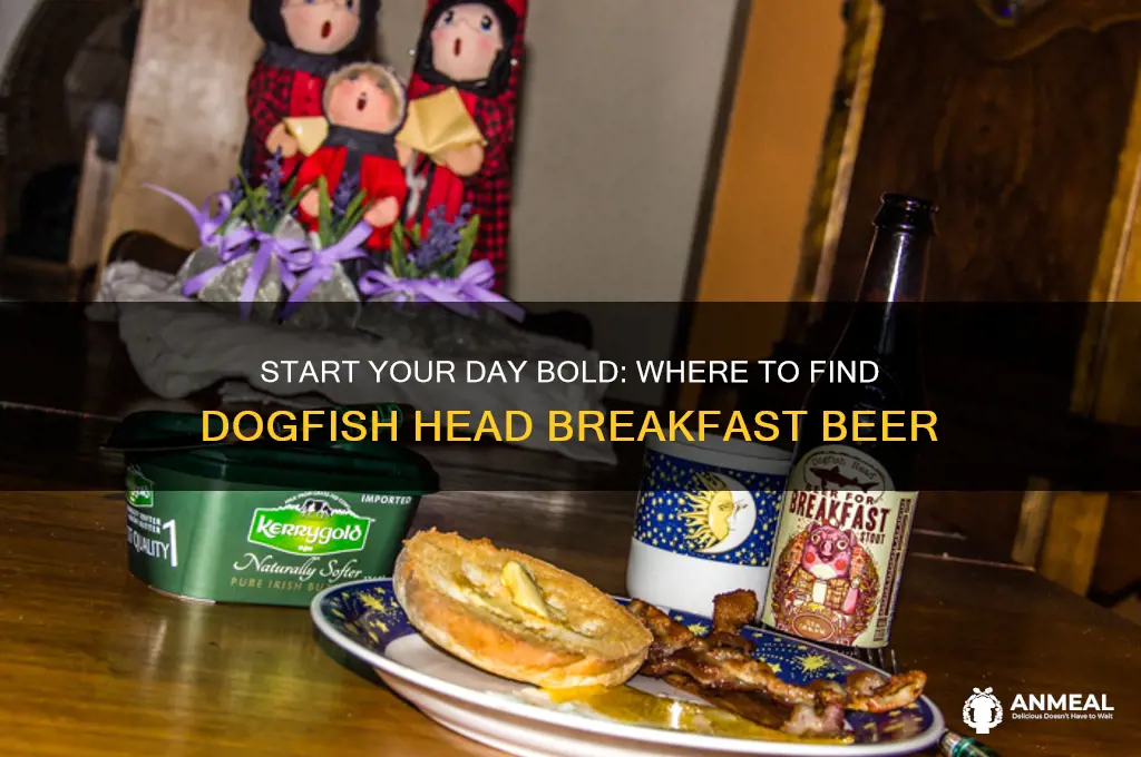 where to buy dogfish head beer for breakfast