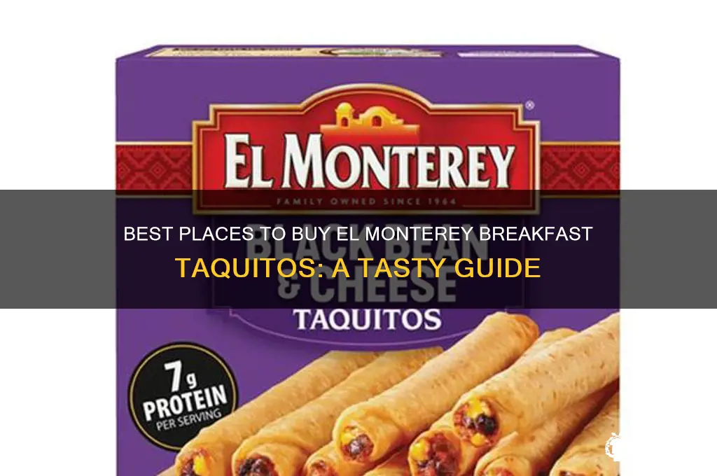 where to buy el monterey breakfast taquitos