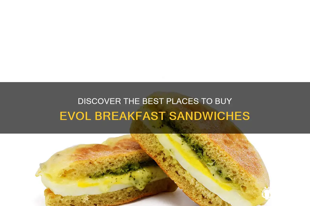 where to buy evol breakfast sandwiches