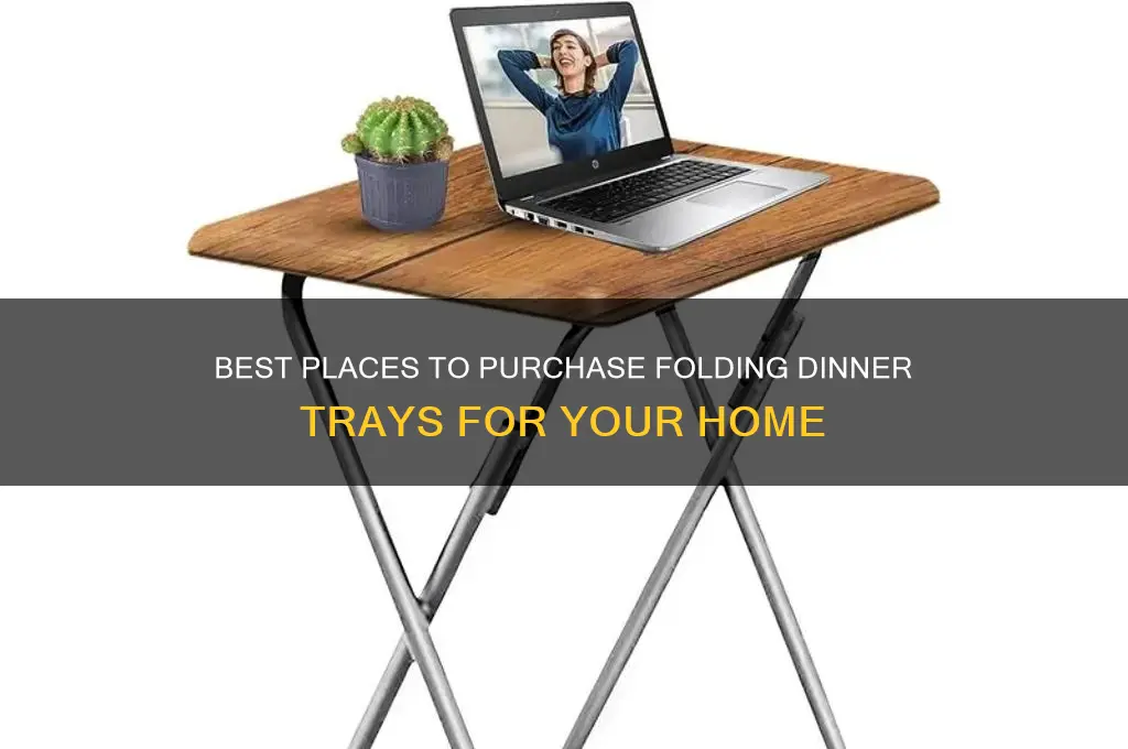where to buy folding dinner trays