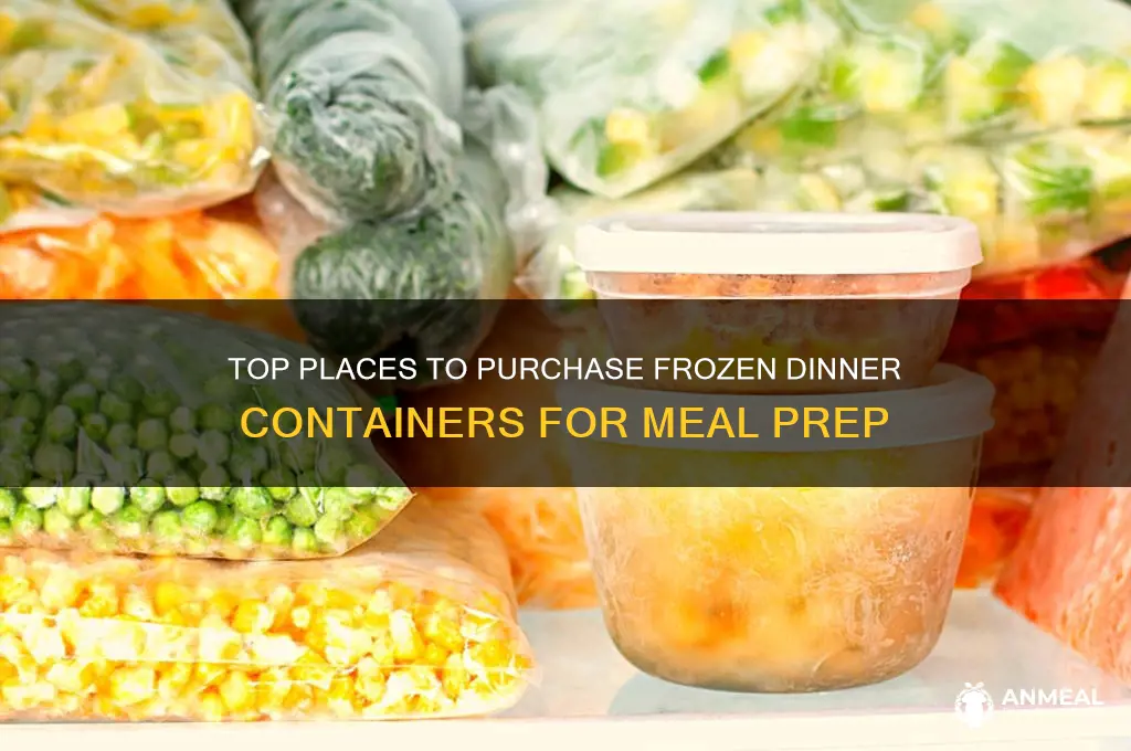 where to buy frozen dinner containers