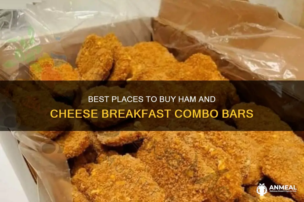 where to buy ham and cheese breakfast combo bars