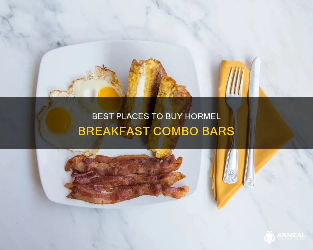 where to buy hormel breakfast combo bars