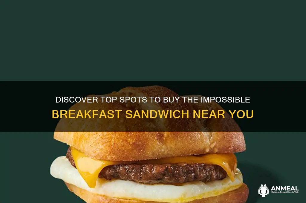 where to buy impossible breakfast sandwich