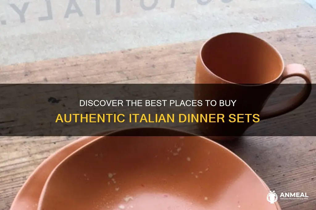 where to buy italian dinner set