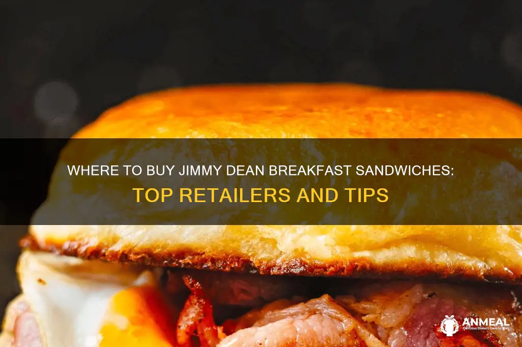 where to buy jimmy dean breakfast sandwich