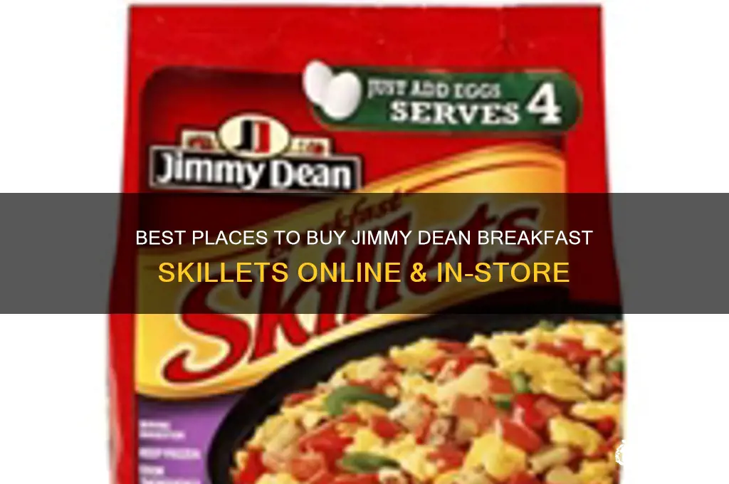 where to buy jimmy dean breakfast skillets
