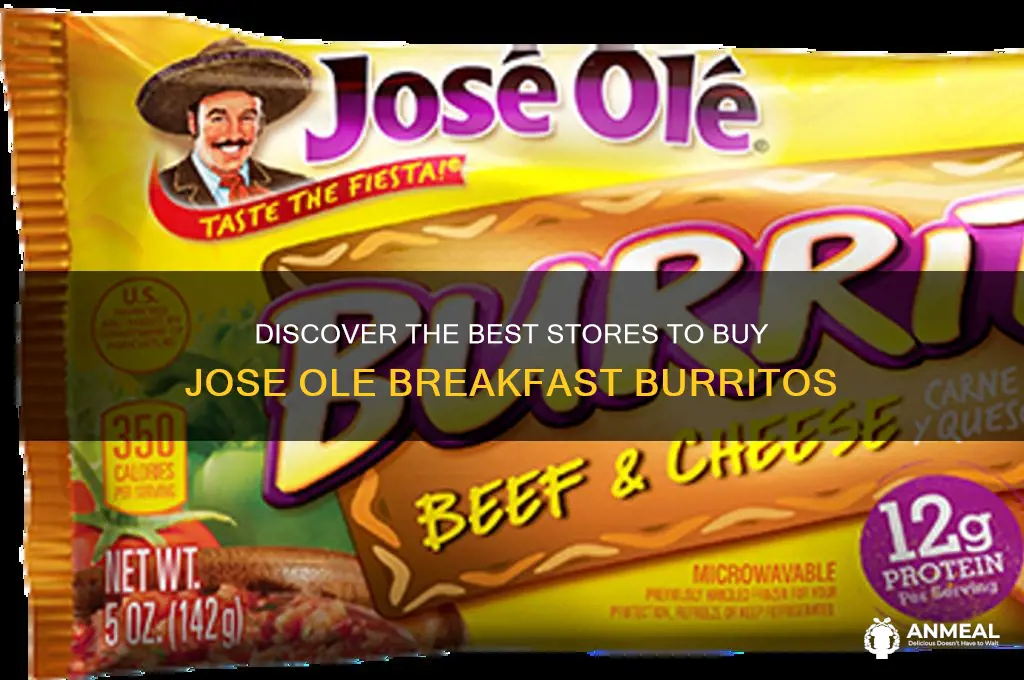 where to buy jose ole breakfast burrito