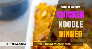 Discover the Best Places to Buy Kraft Chicken Noodle Dinner