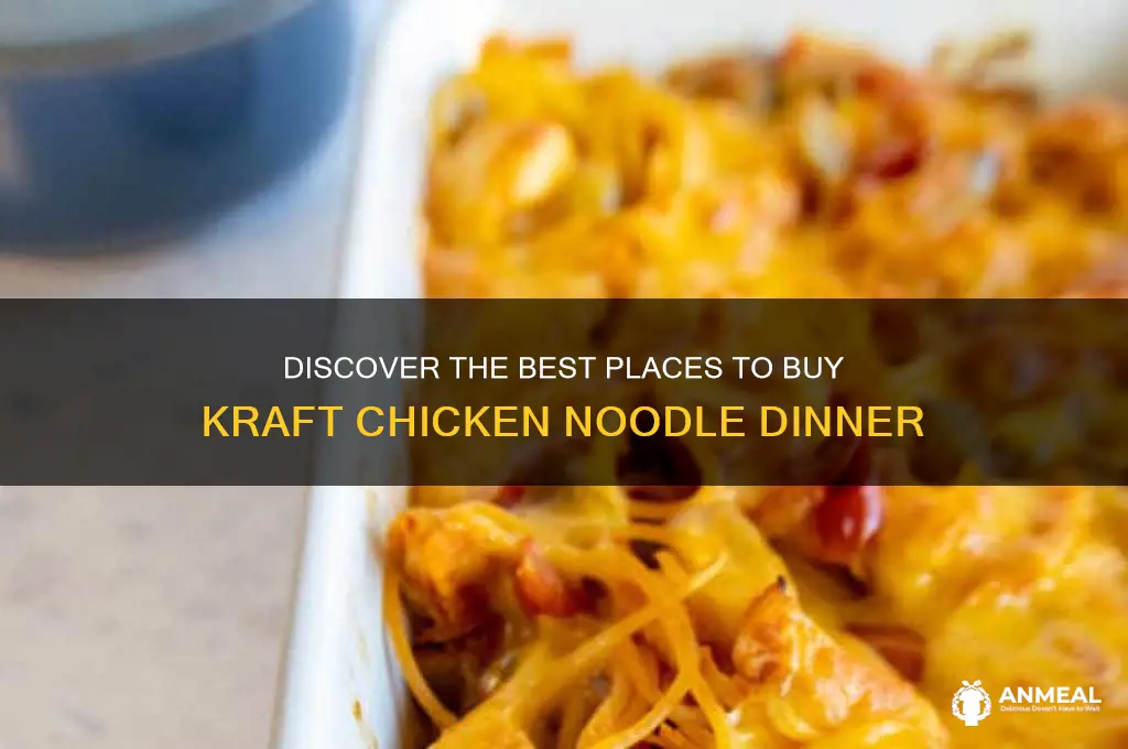 where to buy kraft chicken noodle dinner